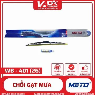 Chổi gạt mưa sắt METO 26inch