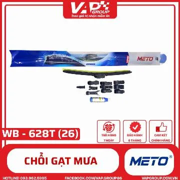 Chổi gạt mưa Silicon METO 26inch