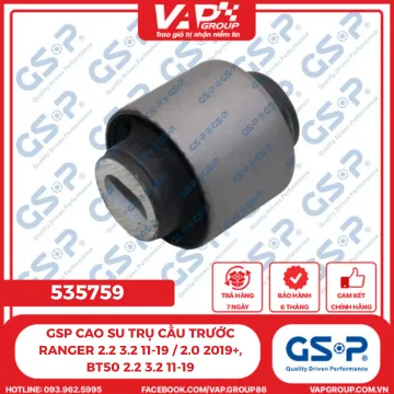 GSP Cao Su Trụ Cầu Trước Ranger 2.2 3.2 11-19 / 2.0 2019+, Bt50 2.2 3.2 11-19
