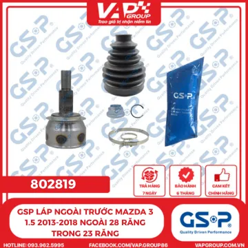GSP Láp Ngoài Trước Mazda 3 1.5 2013-2018 Ngoài 28 Răng Trong 23 Răng