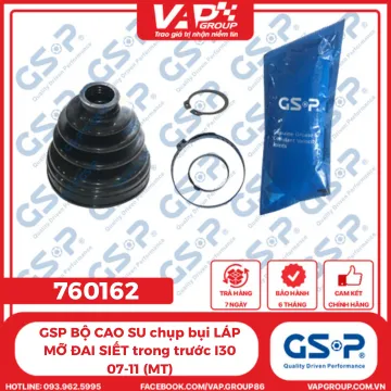 GSP BỘ CAO SU chụp bụi LÁP MỠ ĐAI SIẾT trong trước I30 07-11 (MT)
