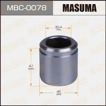 Piston Phanh Trước Sorento 2.5 06-08 GRAND STAREX H1 STAREX PORTER BONGO K2500 K2900 CARNIVAL SEDONA 2018- Ngoài 46 Cao 47