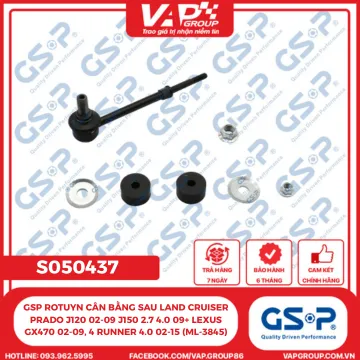 GSP Rotuyn Cân Bằng Sau Land Cruiser Prado J120 02-09 J150 2.7 4.0 09+ Lexus Gx470 02-09, 4 Runner 4.0 02-15 (ML-3845)