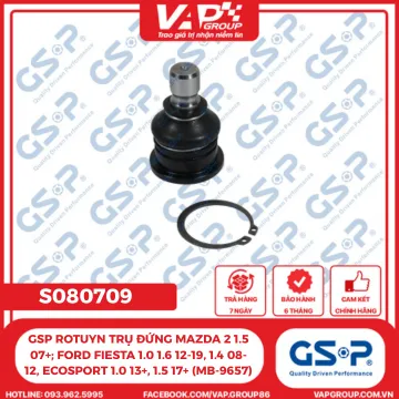 GSP Rotuyn Trụ Đứng Mazda 2 1.5 07+; Ford Fiesta 1.0 1.6 12-19, 1.4 08-12, EcoSport 1.0 13+, 1.5 17+ (MB-9657)