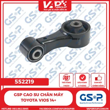 GSP Cao su chân máy Toyota Vios 14+