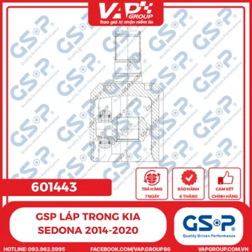 GSP Láp Trong Kia Sedona 2014-2020