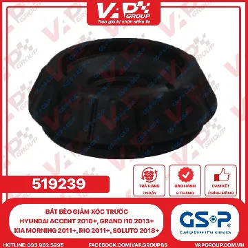 GSP Bát Bèo Giảm Xóc Trước Hyundai Accent 2010+, Grand I10 2013+, Kia Morning 2011+, Rio 2011+, Soluto 2018+ (SAM-K301)