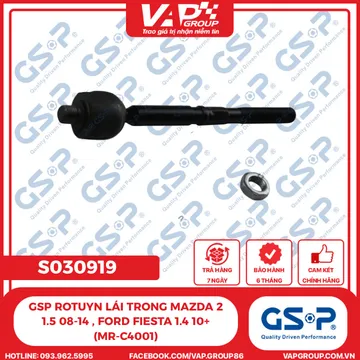 GSP Rotuyn Lái Trong Mazda 2 1.5 08-14 , Ford Fiesta 1.4 10+ (MR-C4001)