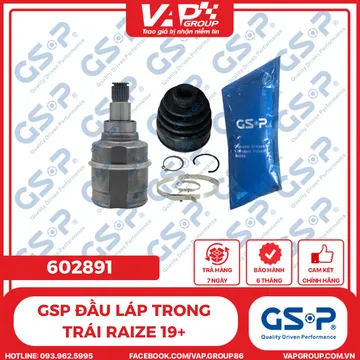 GSP Đầu Láp Trong Trái Raize 19+
