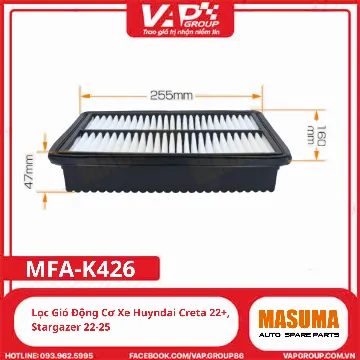 Lọc Gió Động Cơ Xe Huyndai Creta 22+, Stargazer 22-25