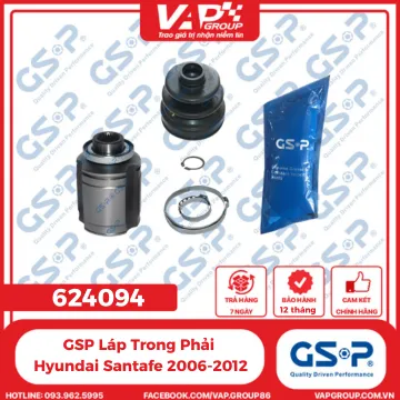 GSP Láp Trong Phải Hyundai Santafe 2006-2012 Ngoài 28 Trong 35 Răng