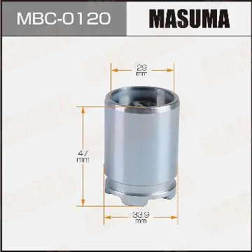 PISTON PHANH SAU LIỀN LÕI PHANH VIOS 2008-