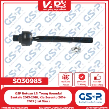 GSP Rotuyn Lái Trong Hyundai Santafe 2013-2018, Kia Sorento 2014-2021 ( Lái Dầu )