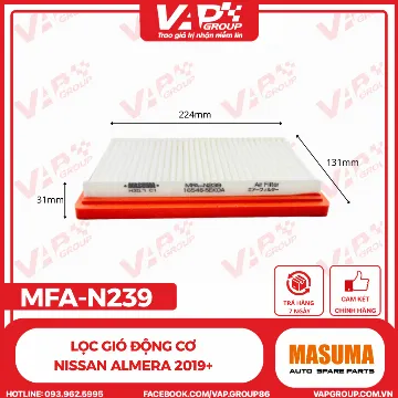 Lọc gió động cơ Almera 1.0 2019+