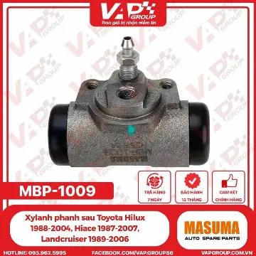 Xylanh phanh sau Toyota Hilux 1988-2004, Hiace 1987-2007, Landcruiser 1989-2006