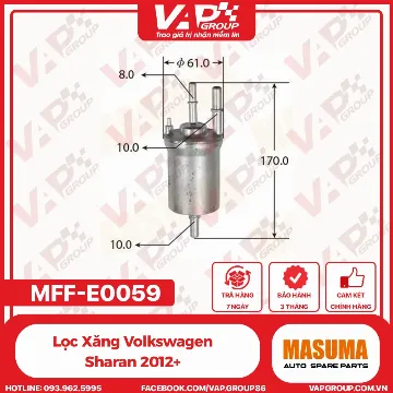 Lọc Xăng Volkswagen Sharan 2012+