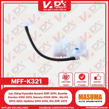 Lọc Xăng Hyundai Accent 2011-2014, Avante Elantra 2010-2015, Sonata 2009-2014 , Kia K5 2010-2013, Optima 2010-2016, Rio 2011-2015
