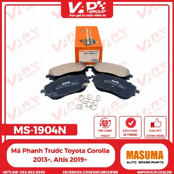 Má Phanh Trước Corola 1.6 1.8 2013+ /Altis 1.6 2019+