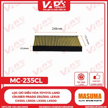 Lọc gió điều hòa Toyota Land Cruiser Prado 250/300, Lexus GX550, LS500, LX500, LX600
